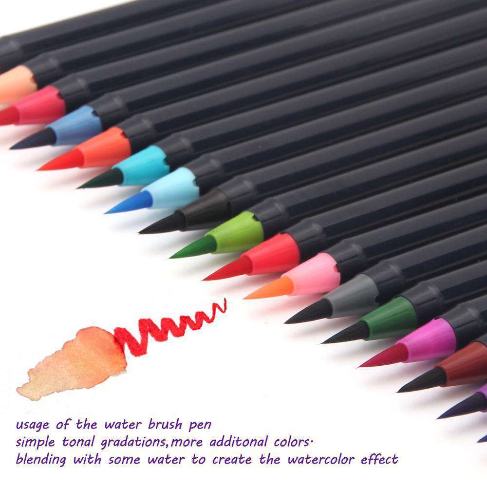 Watercolour Brush Pens - Set of 20 - Image 5