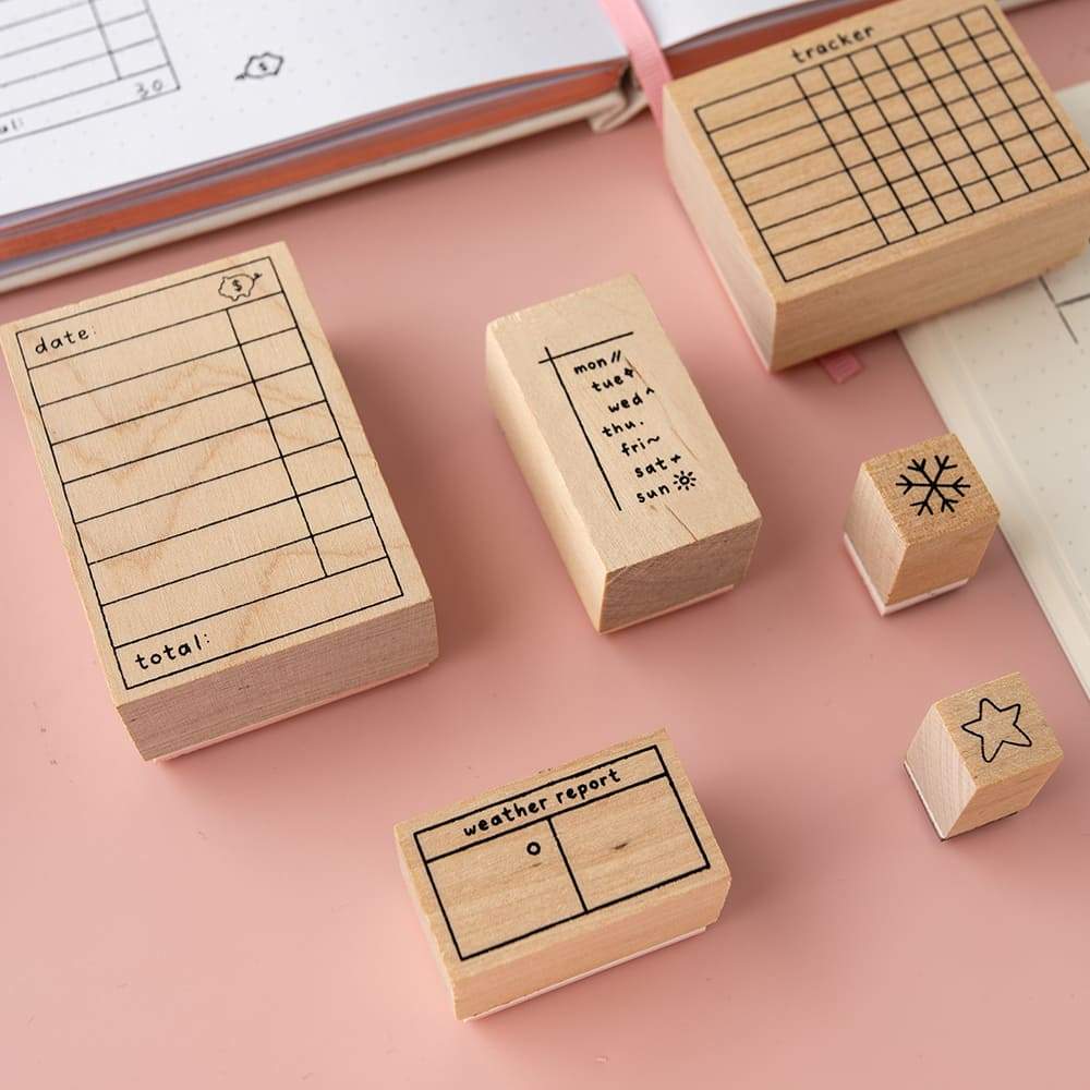 Tsuki Bullet Journal Tracking Stamp Set ☾ - Image 17