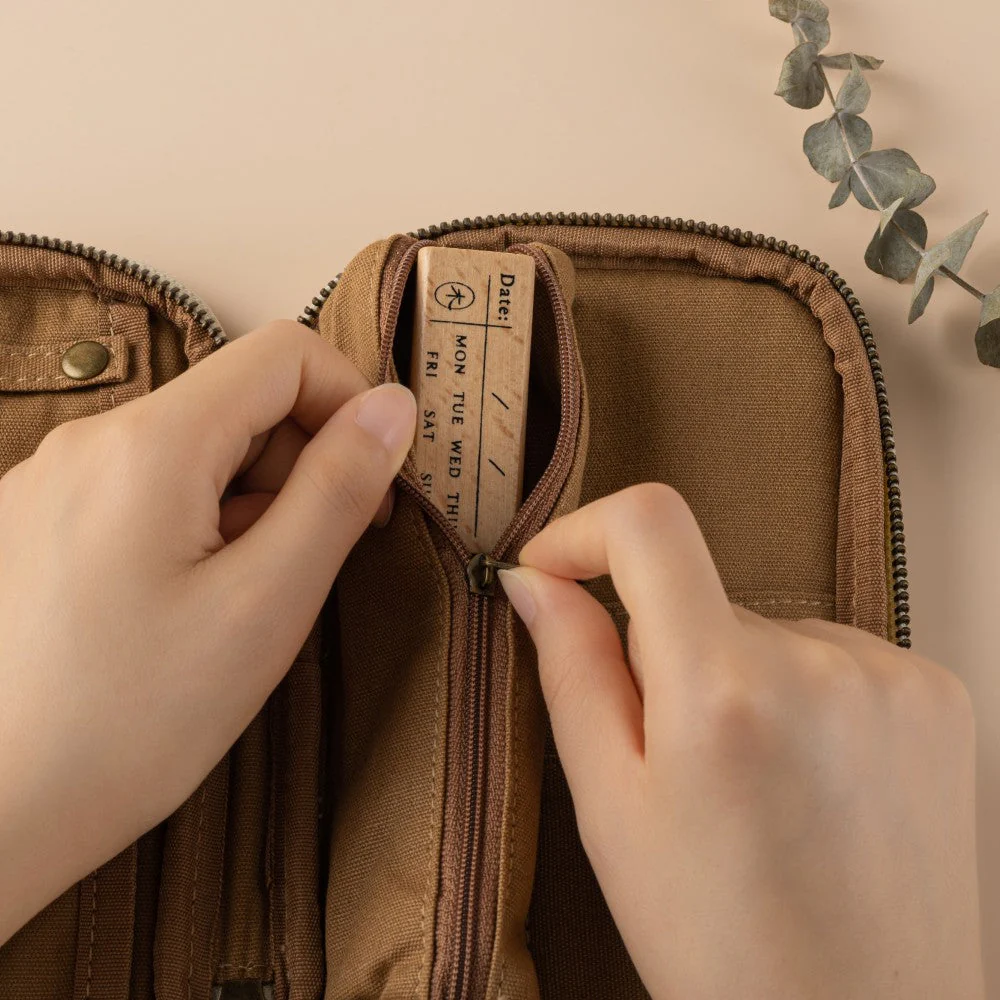 Hinoki - Corduroy Pencil Case - Image 8