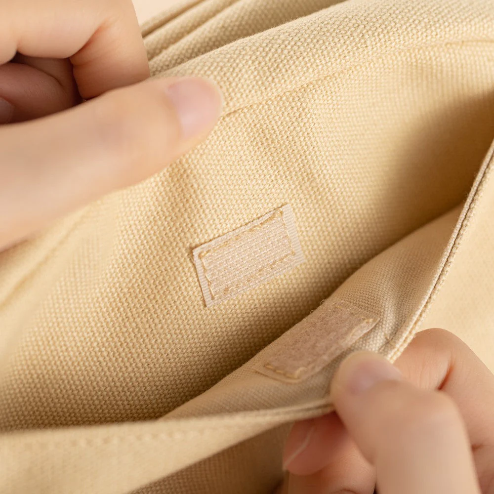 Hinoki - Cream Canvas Travel Pouch - Image 13