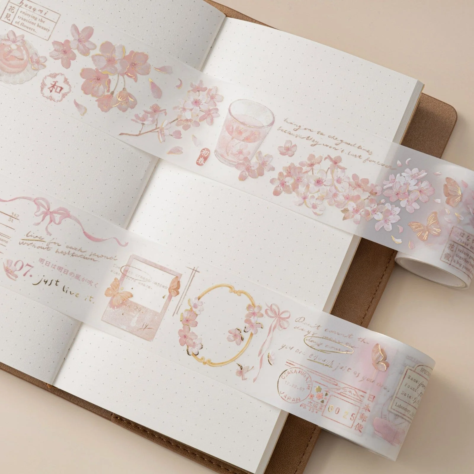 Hinoki - ‘Into the Blossom’ Decorative PET Tape Set - Image 11