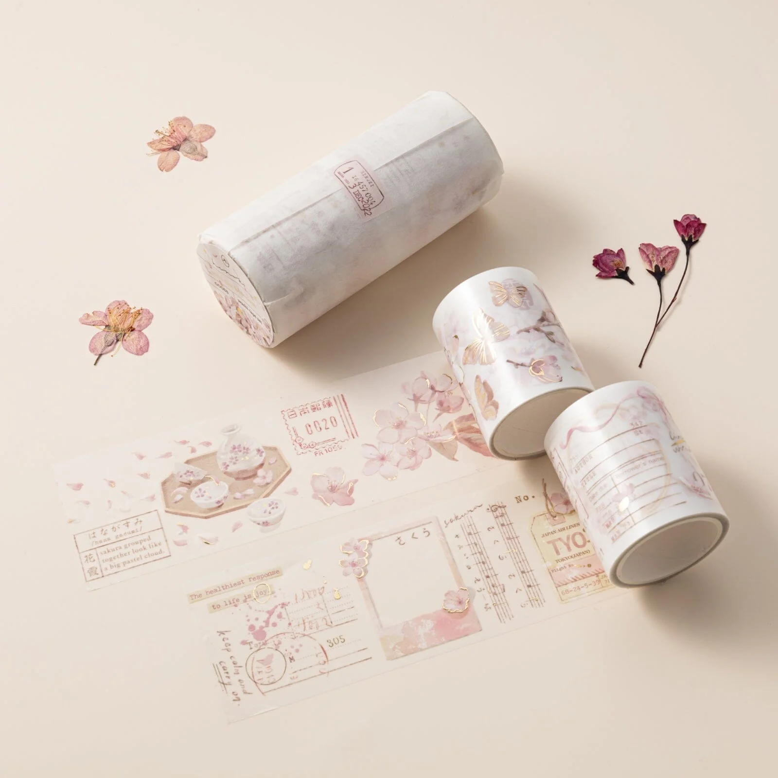 Hinoki - ‘Into the Blossom’ Decorative PET Tape Set - Image 12