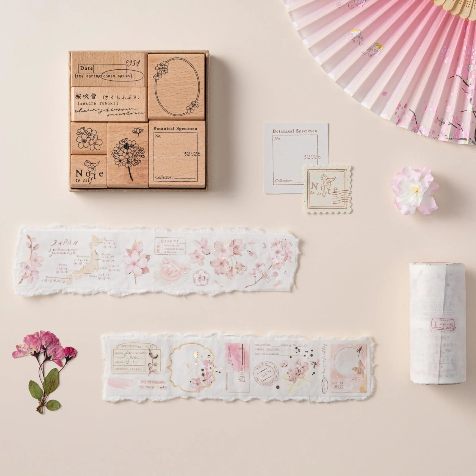 Hinoki - ‘Into the Blossom’ Decorative PET Tape Set - Image 13