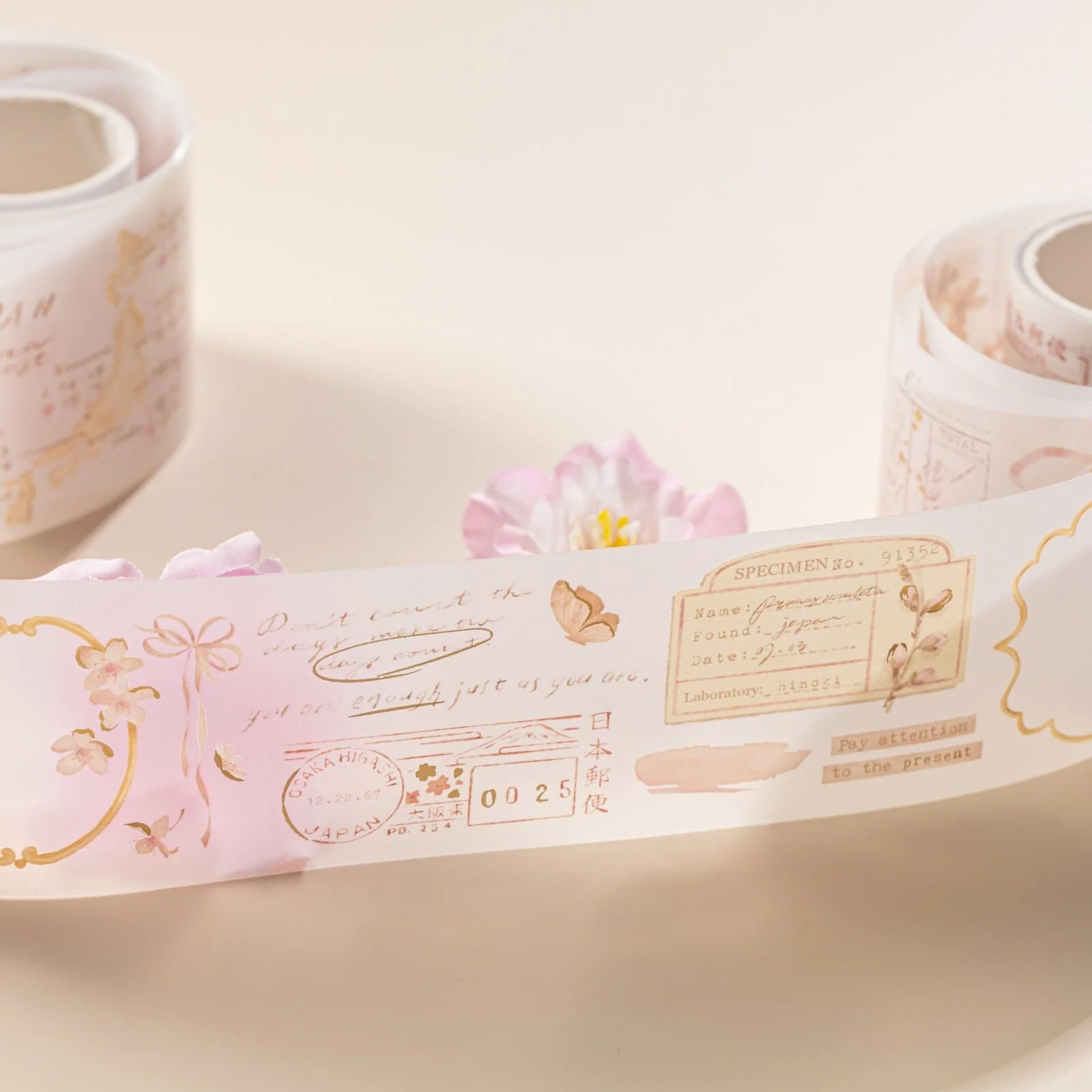 Hinoki - ‘Into the Blossom’ Decorative PET Tape Set - Image 7