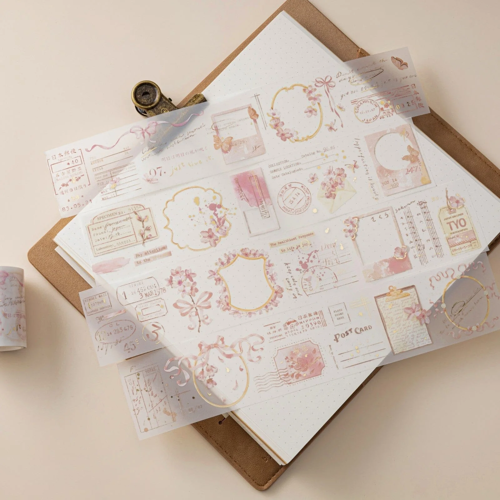 Hinoki - ‘Into the Blossom’ Decorative PET Tape Set - Image 9