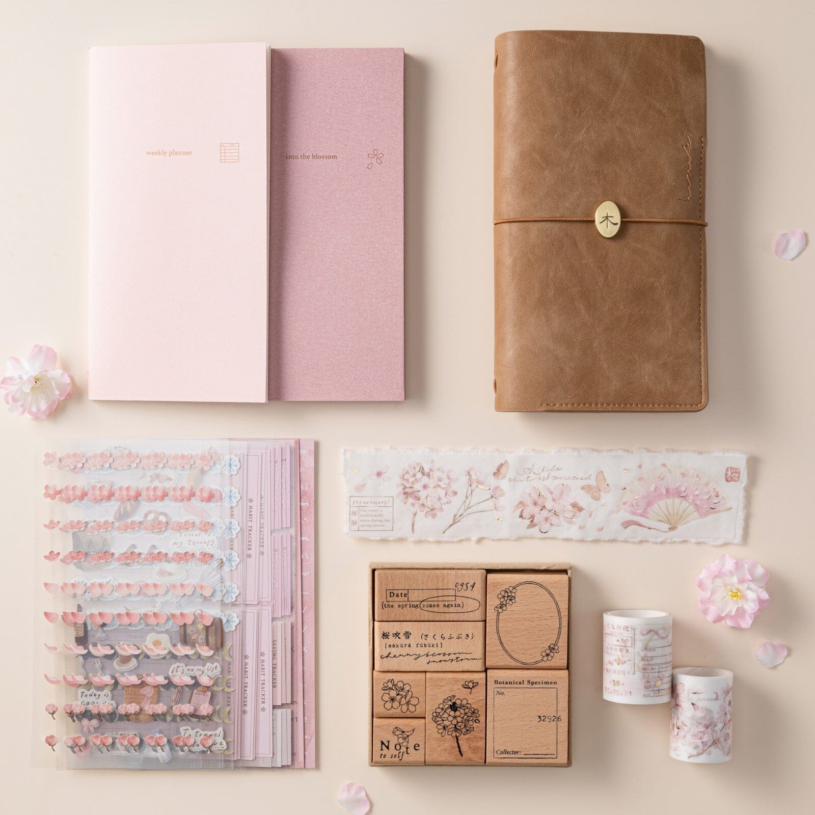 Hinoki - ‘Into the Blossom’ Mixed Insert + Sticker Set - Image 20