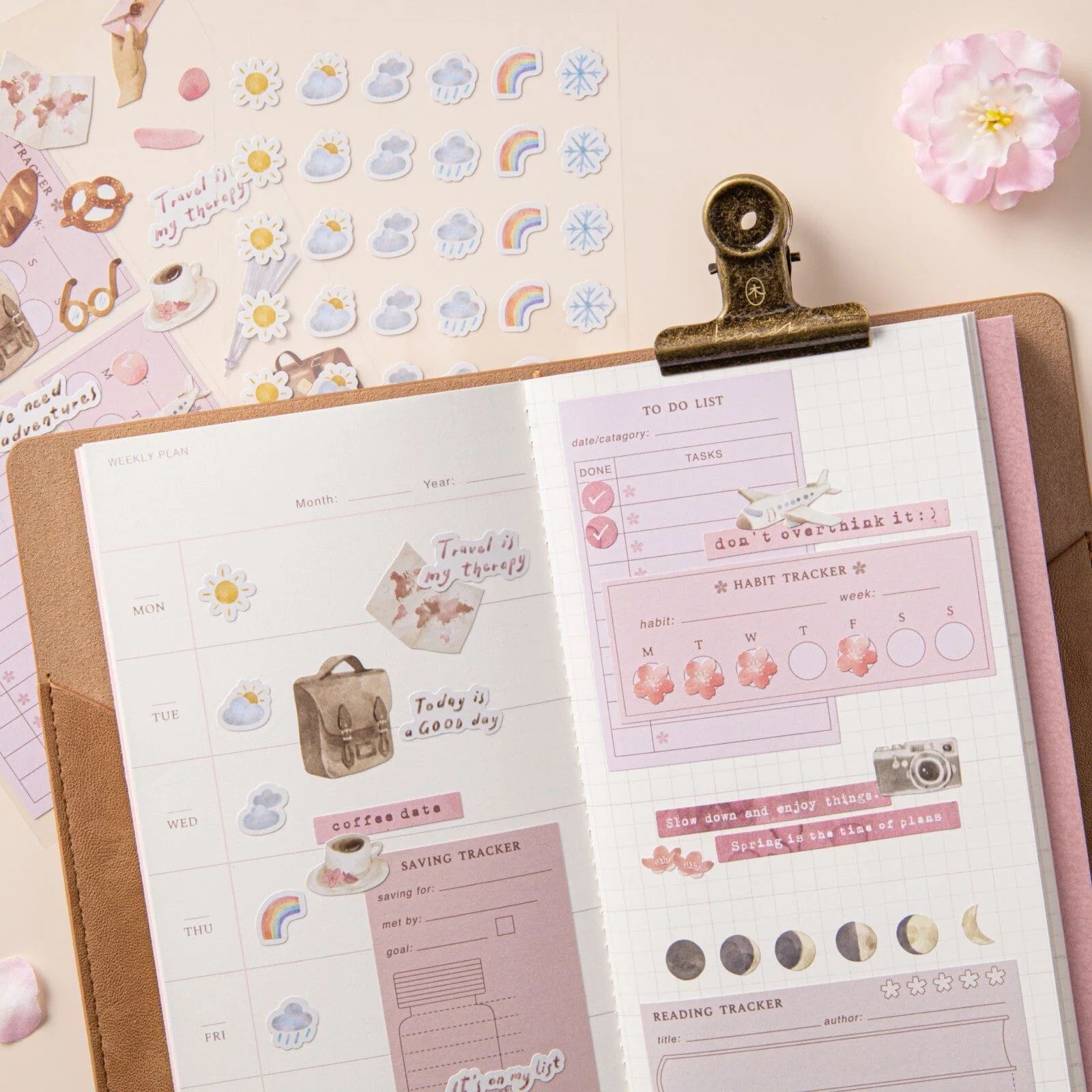 Hinoki - ‘Into the Blossom’ Mixed Insert + Sticker Set - Image 3