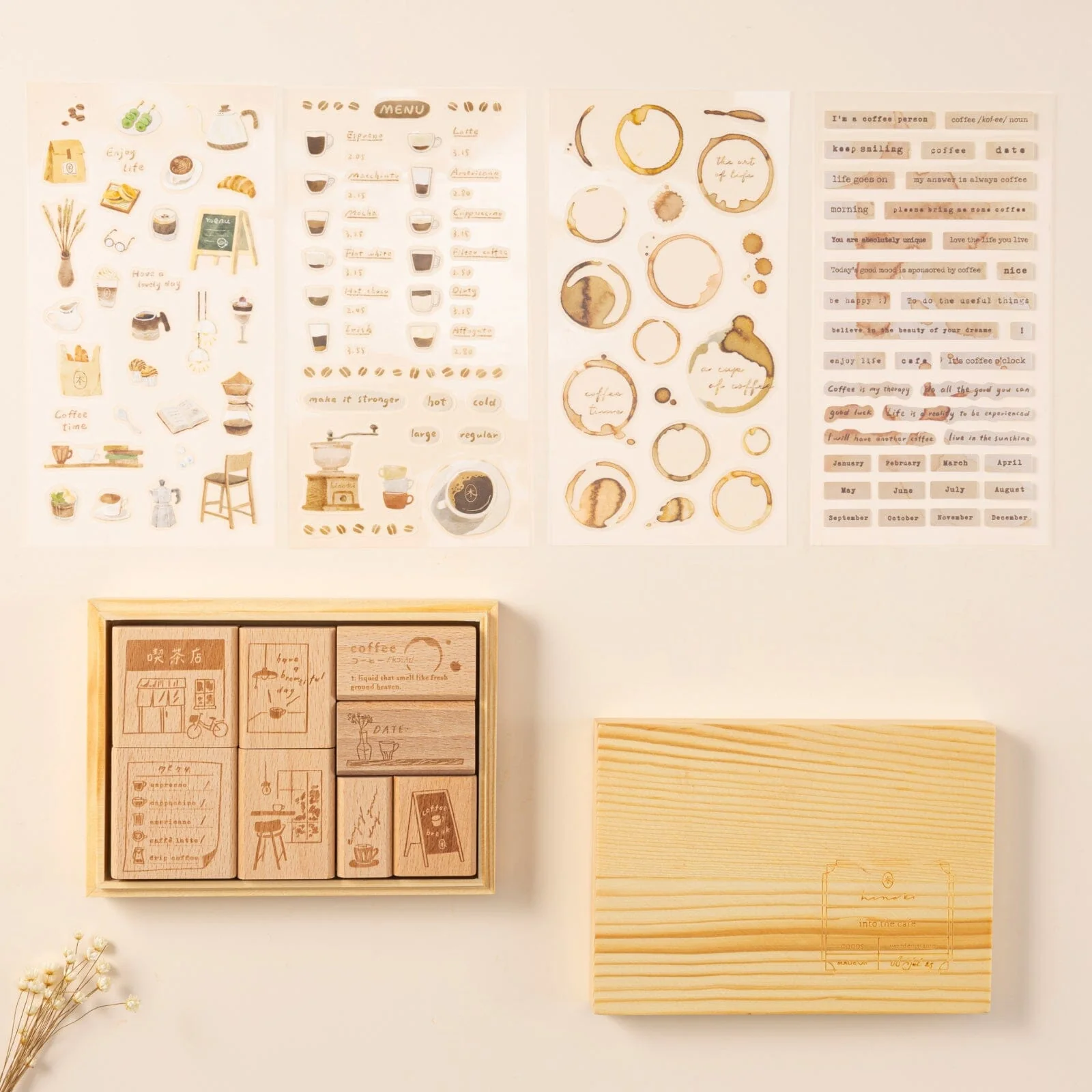 Hinoki - ‘Into the Cafe' Sticker Set - Image 10