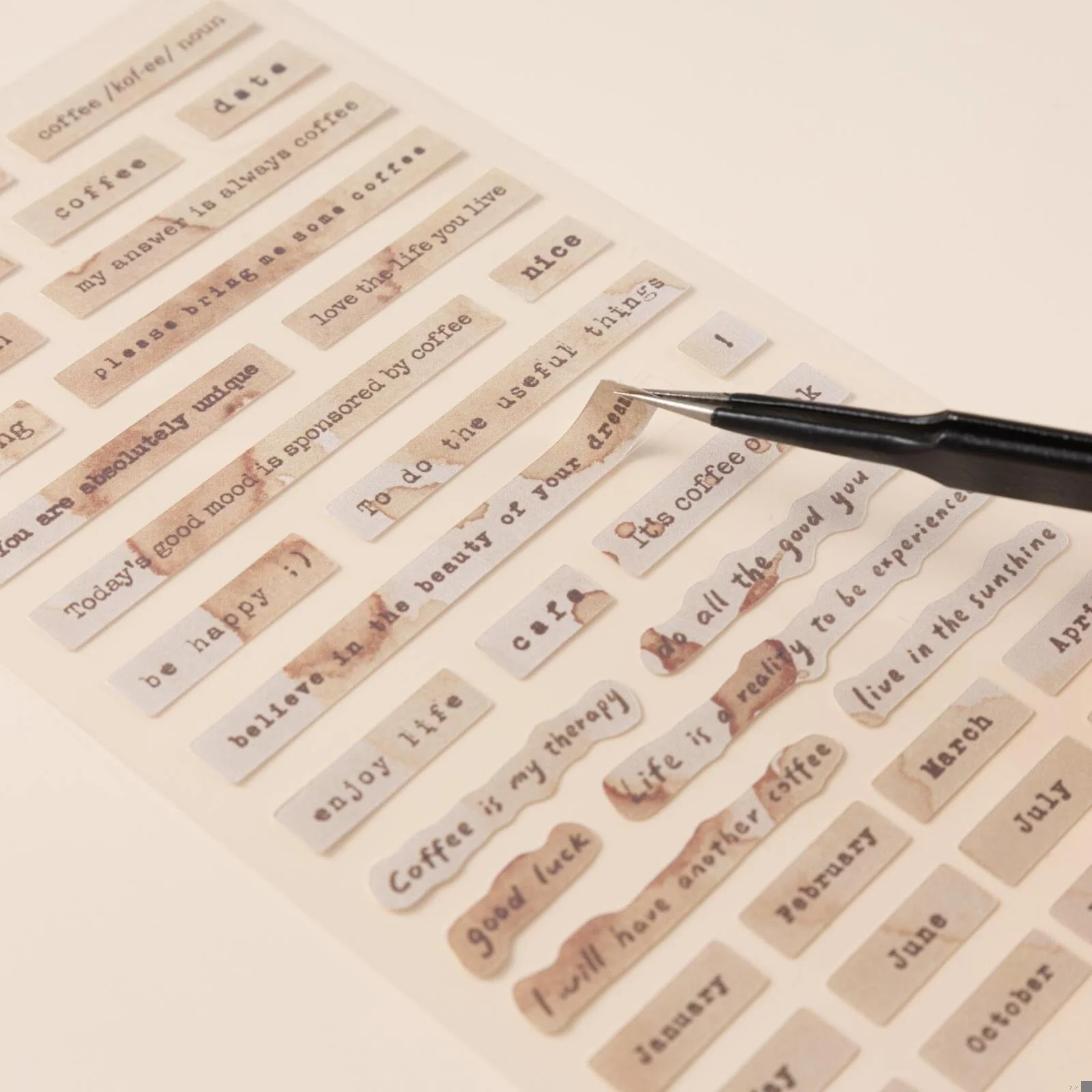 Hinoki - ‘Into the Cafe' Sticker Set - Image 6