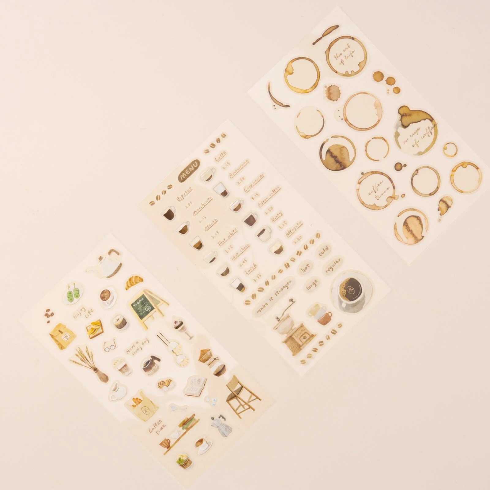 Hinoki - ‘Into the Cafe' Sticker Set - Image 7