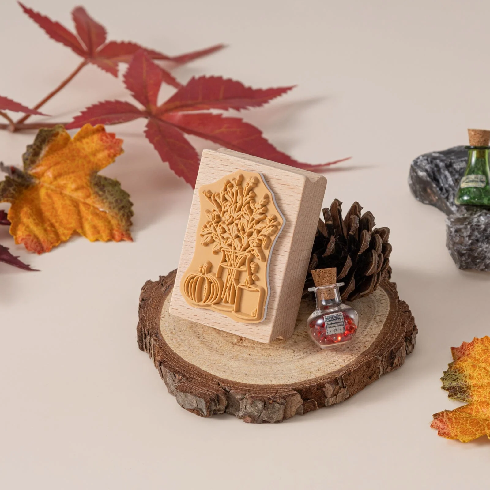 Hinoki - ‘Into the Enchantment’ Engraved Wooden Stamp Set - Image 7