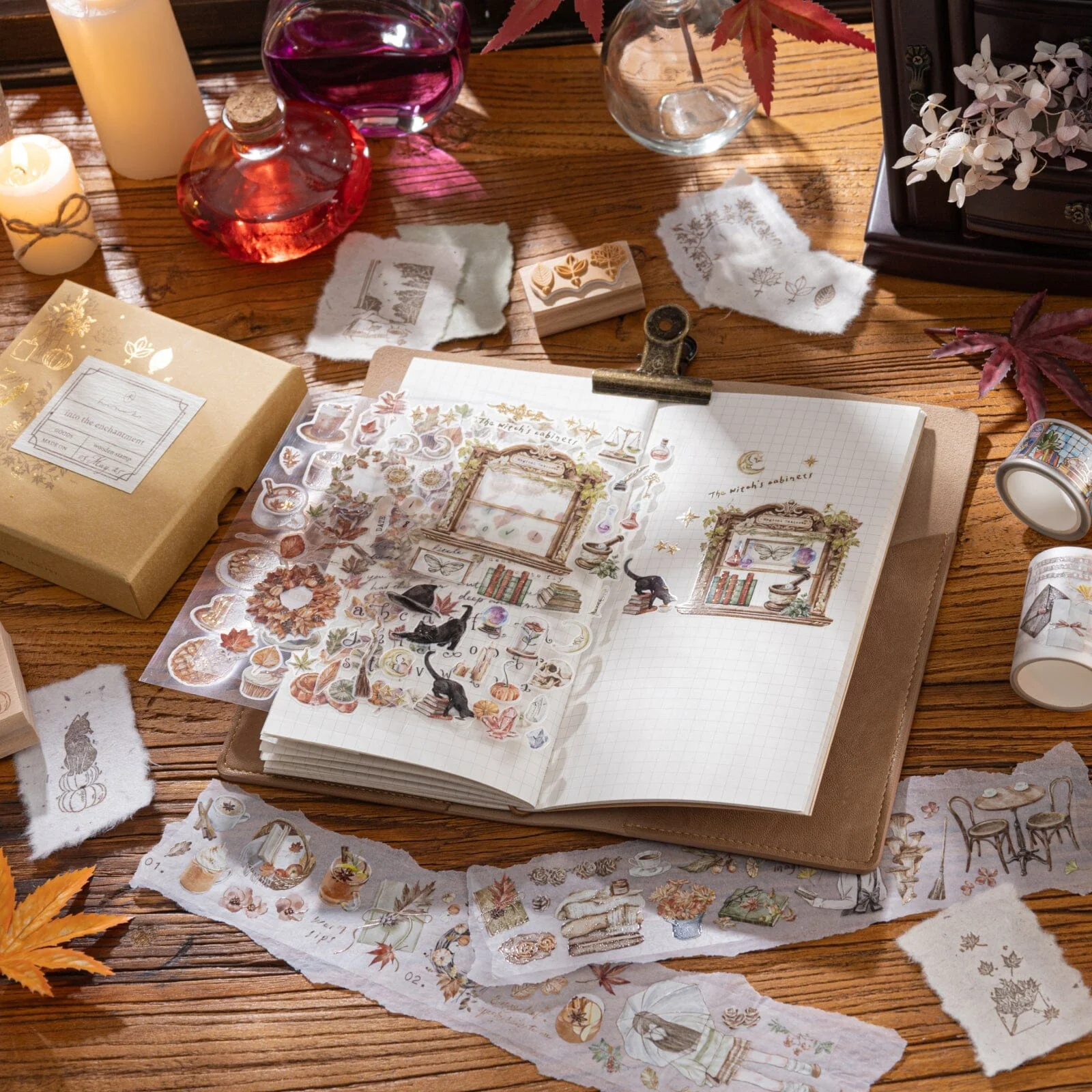 Hinoki - ‘Into the Enchantment’ PET Decorative Tape - Image 17