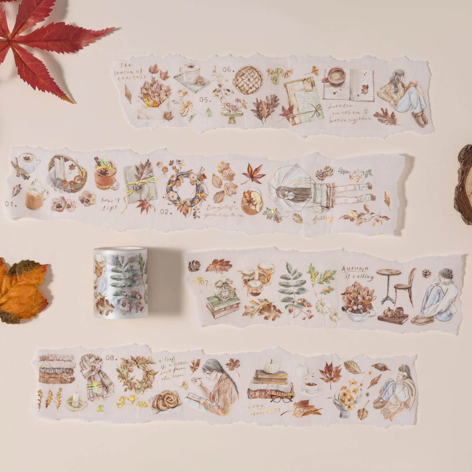 Hinoki - ‘Into the Enchantment’ PET Decorative Tape - Image 4