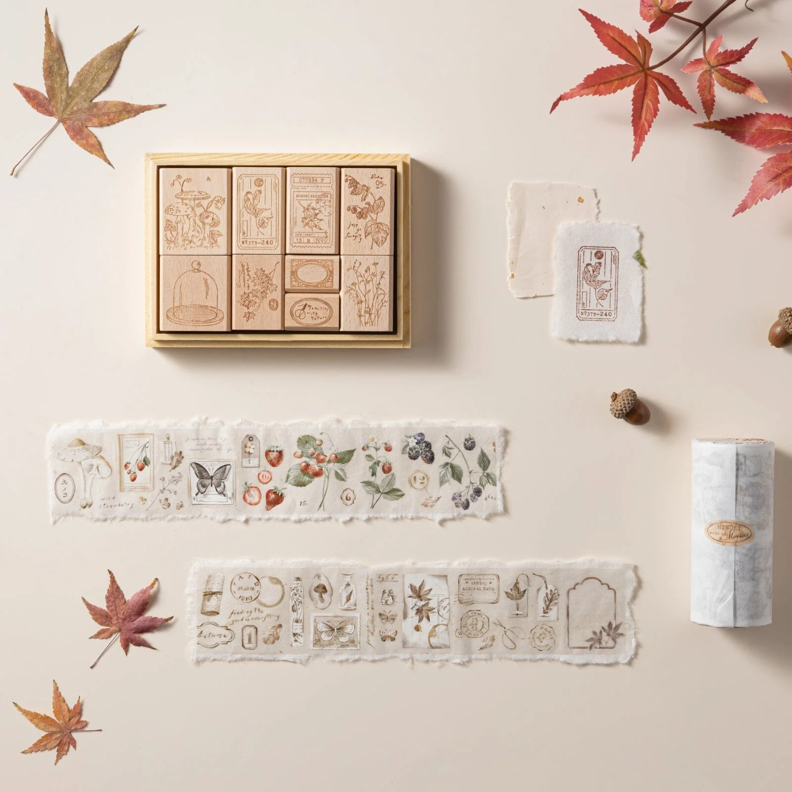 Hinoki - ‘Into the Fall’ Decorative PET Tape Set - Image 15