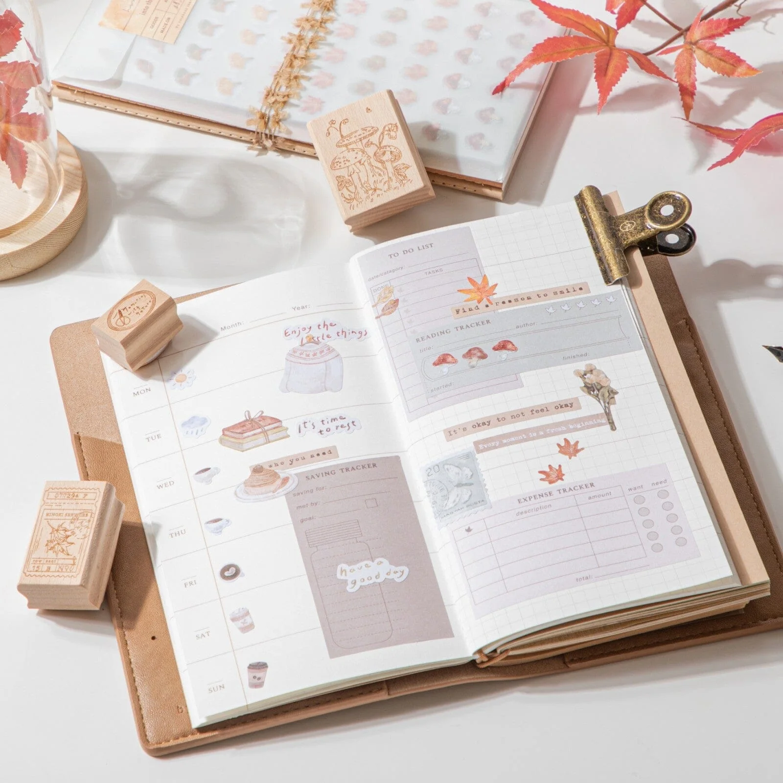 Hinoki - ‘Into the Fall’ Mixed Insert + Sticker Set - Image 13