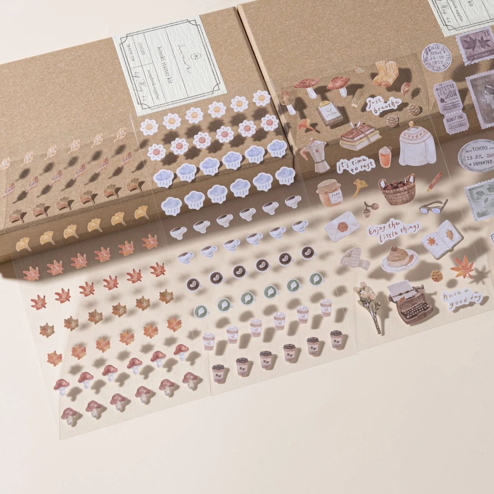 Hinoki - ‘Into the Fall’ Mixed Insert + Sticker Set - Image 4