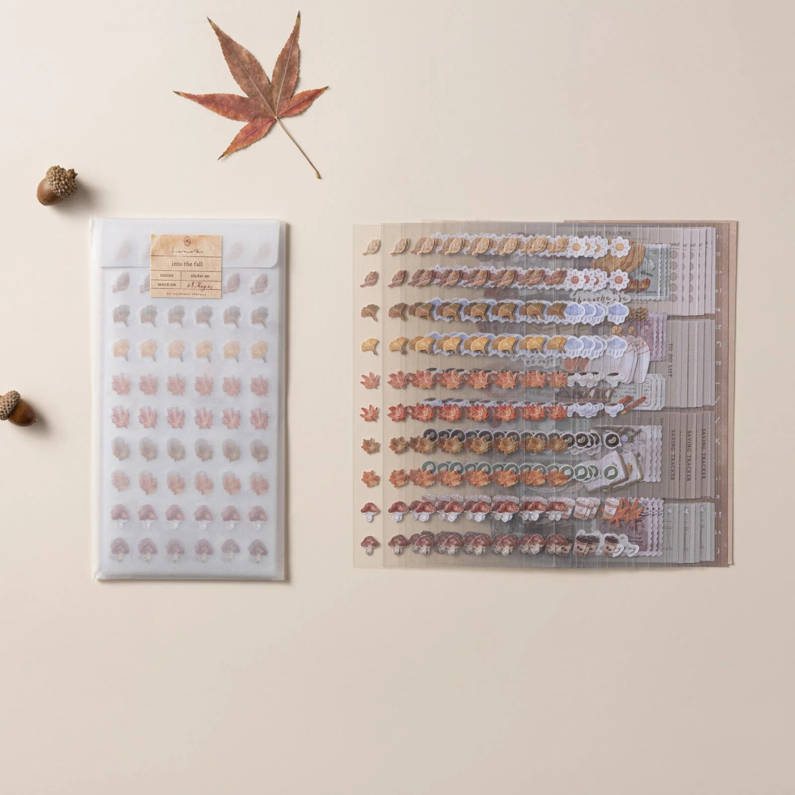 Hinoki - ‘Into the Fall’ Mixed Insert + Sticker Set - Image 6