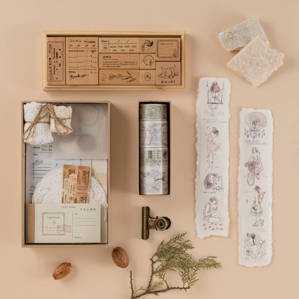 Hinoki - ‘Into the Forest’ PET + Washi Tape Set - Image 14
