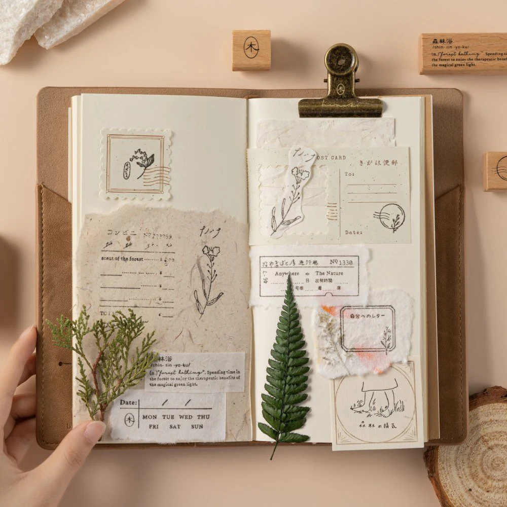 Hinoki - ‘Into the Forest’ Wooden Stamps - Image 4