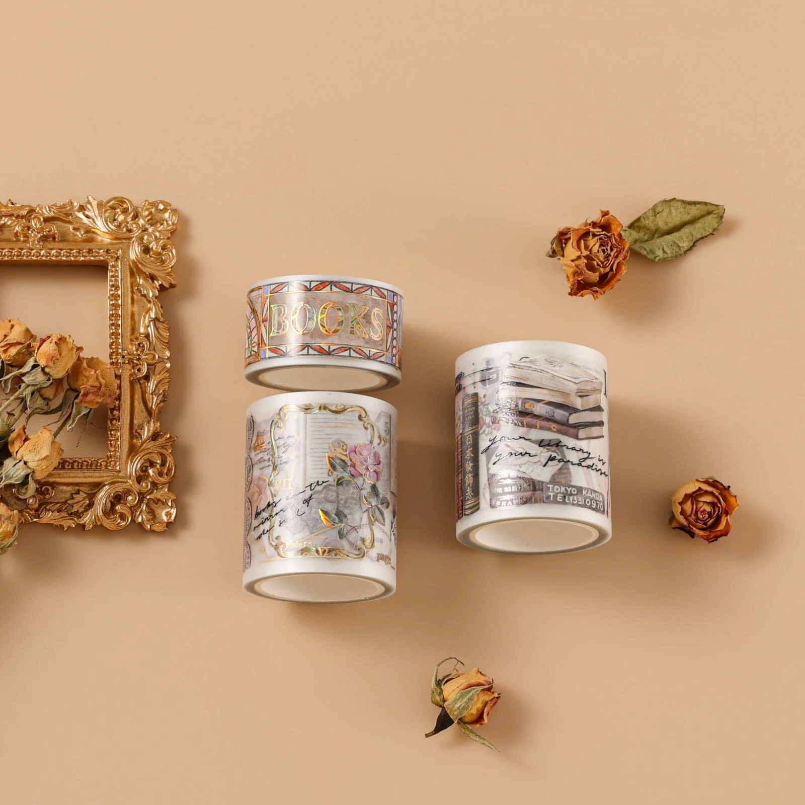 Hinoki - ‘Into the Library’ PET Decorative Tape - Image 4