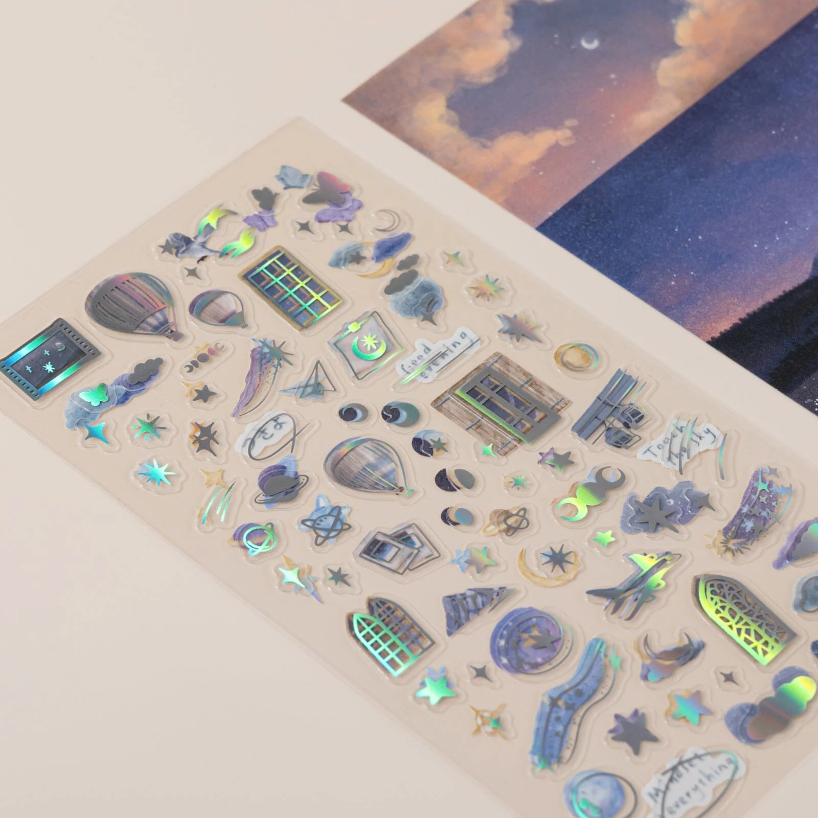 Hinoki - ‘Into the Sky’ Day and Night Sticker Set - Image 11