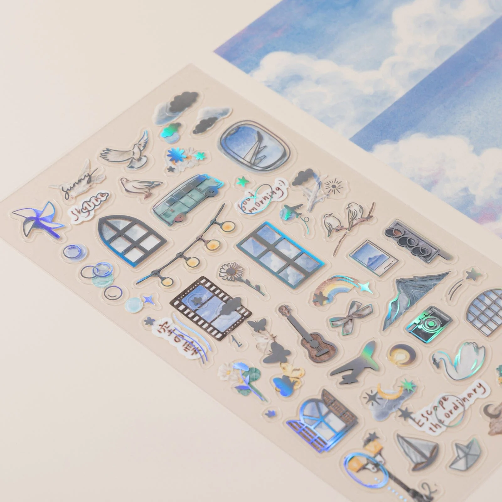 Hinoki - ‘Into the Sky’ Day and Night Sticker Set - Image 12