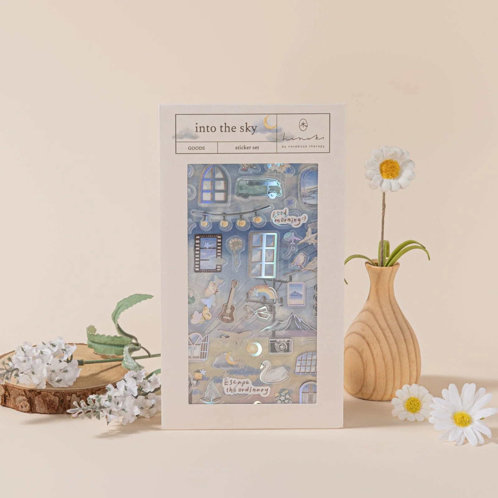 Hinoki - ‘Into the Sky’ Day and Night Sticker Set - Image 2