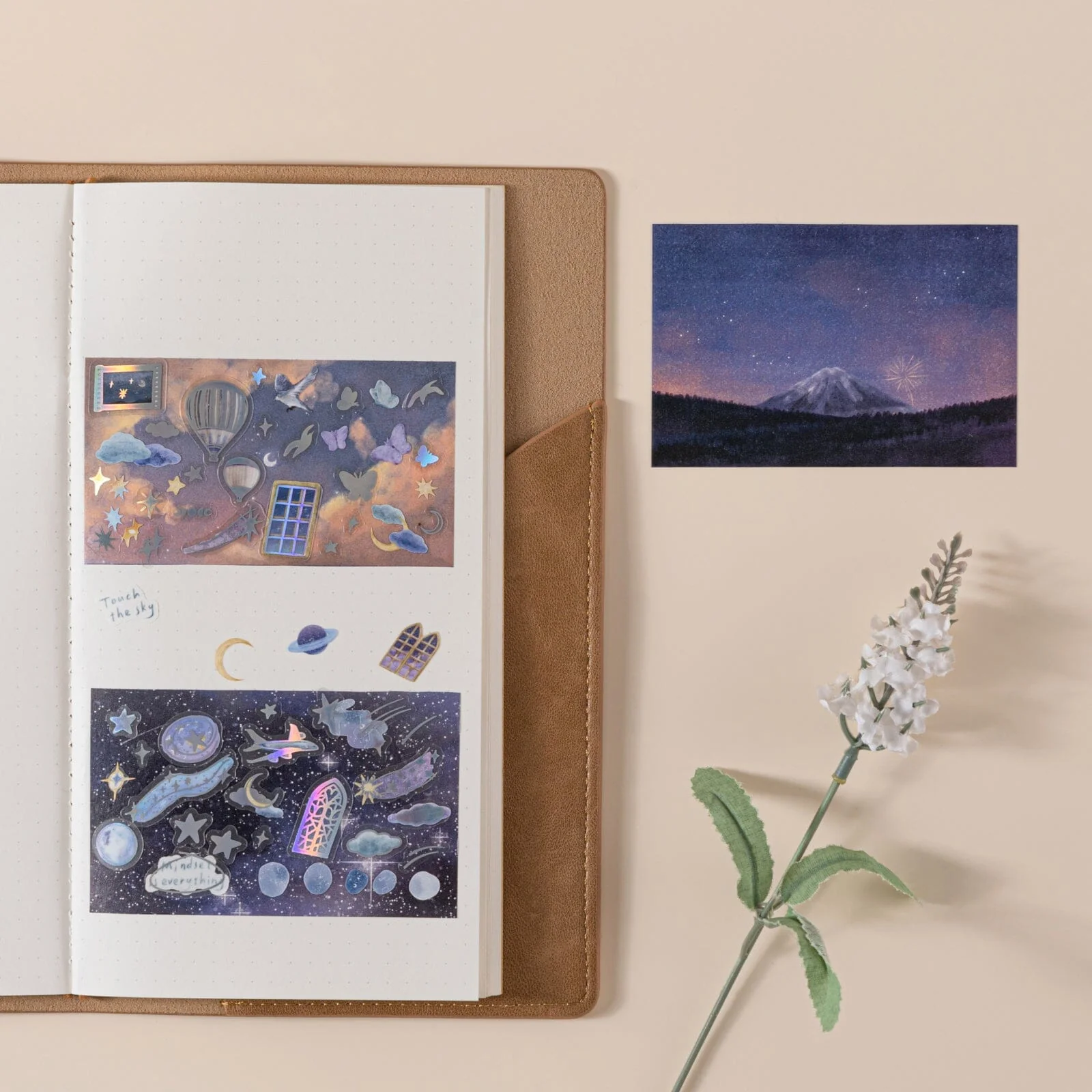 Hinoki - ‘Into the Sky’ Day and Night Sticker Set - Image 8