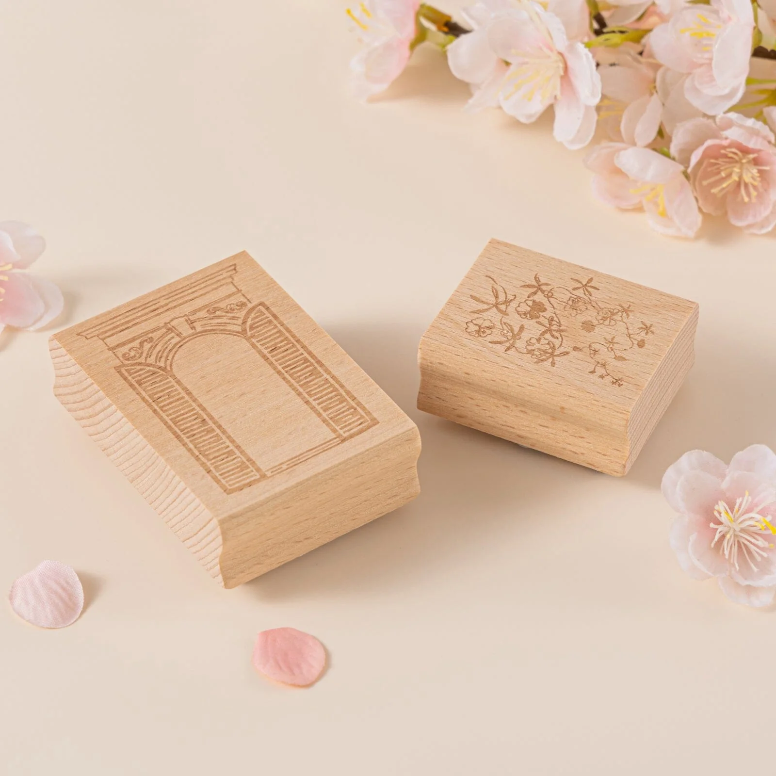Hinoki - ‘Into the Sky’ Engraved Wooden Stamp Set - Image 11