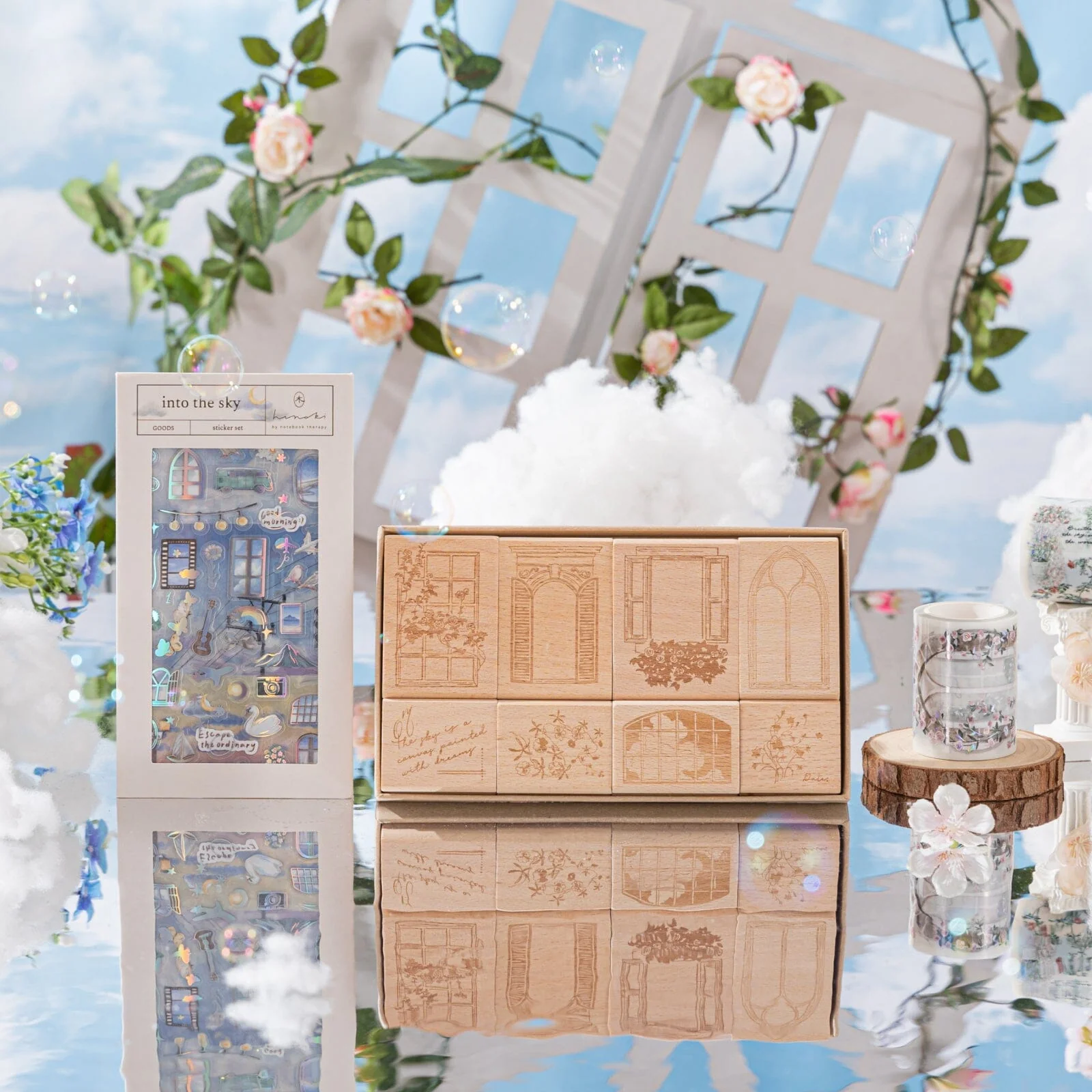 Hinoki - ‘Into the Sky’ PET Decorative Tape Set - Image 15
