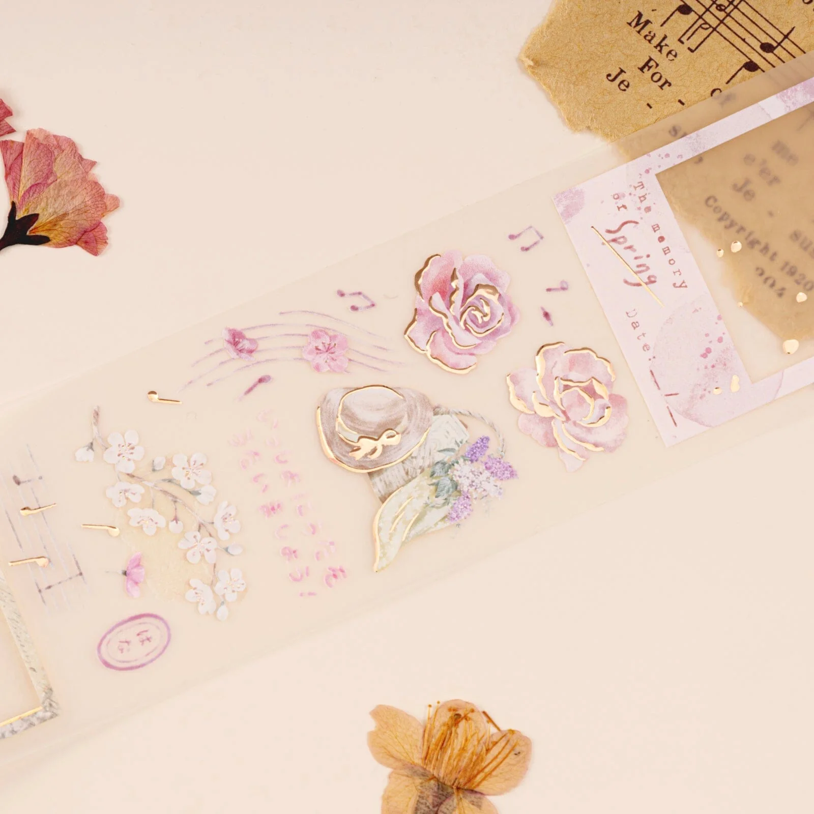 Hinoki - ‘Into the Song’ Decorative PET Tape Set - Image 2