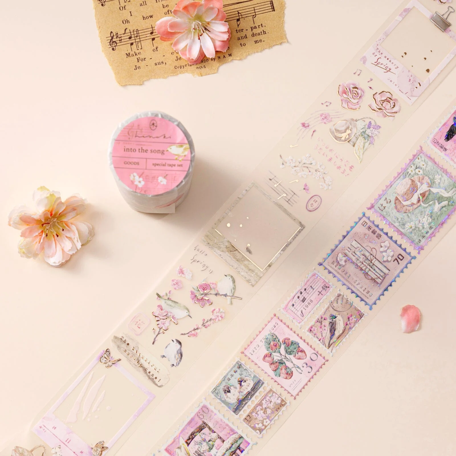 Hinoki - ‘Into the Song’ Decorative PET Tape Set - Image 7