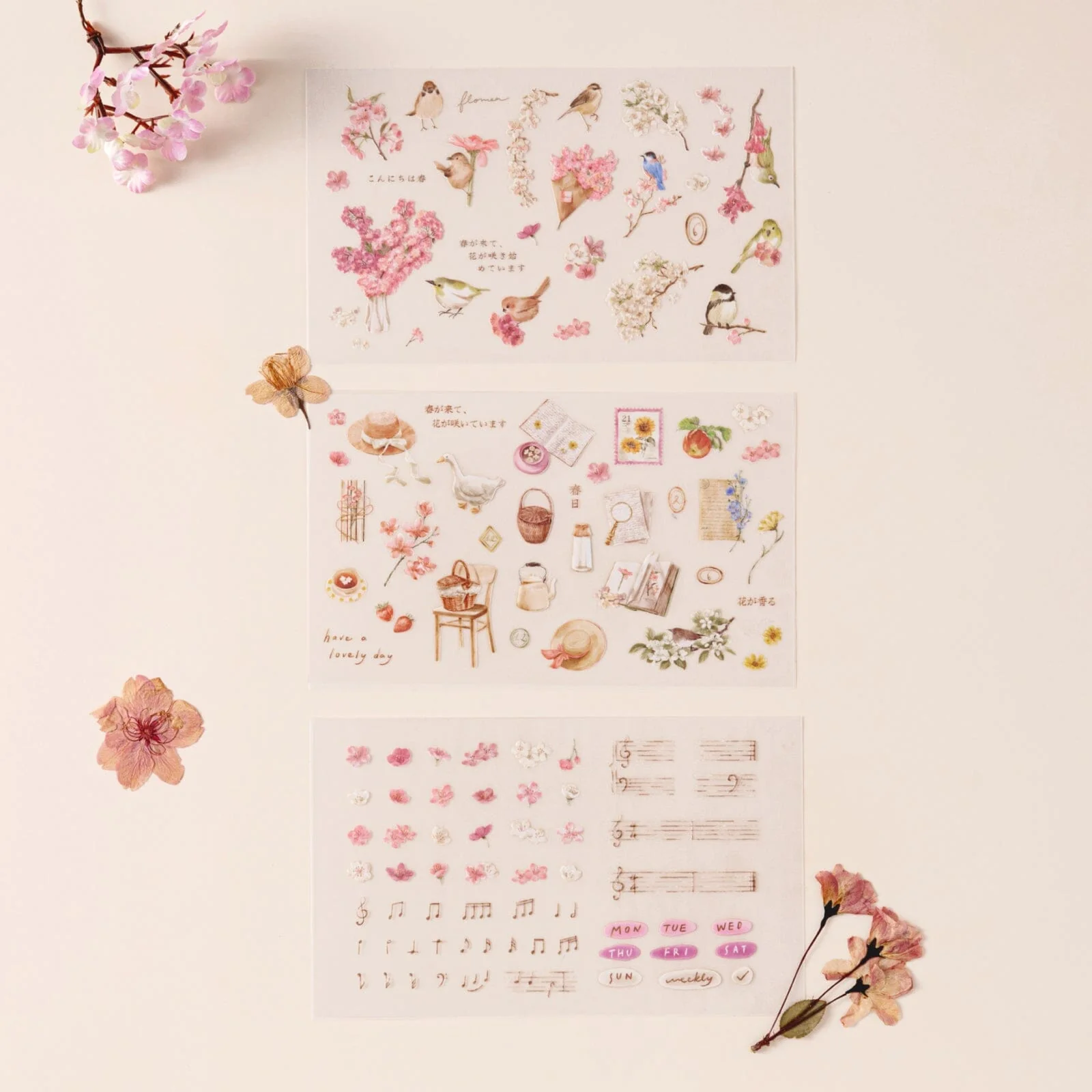 Hinoki - ‘Into the Song' Transfer Sticker Set - Image 5