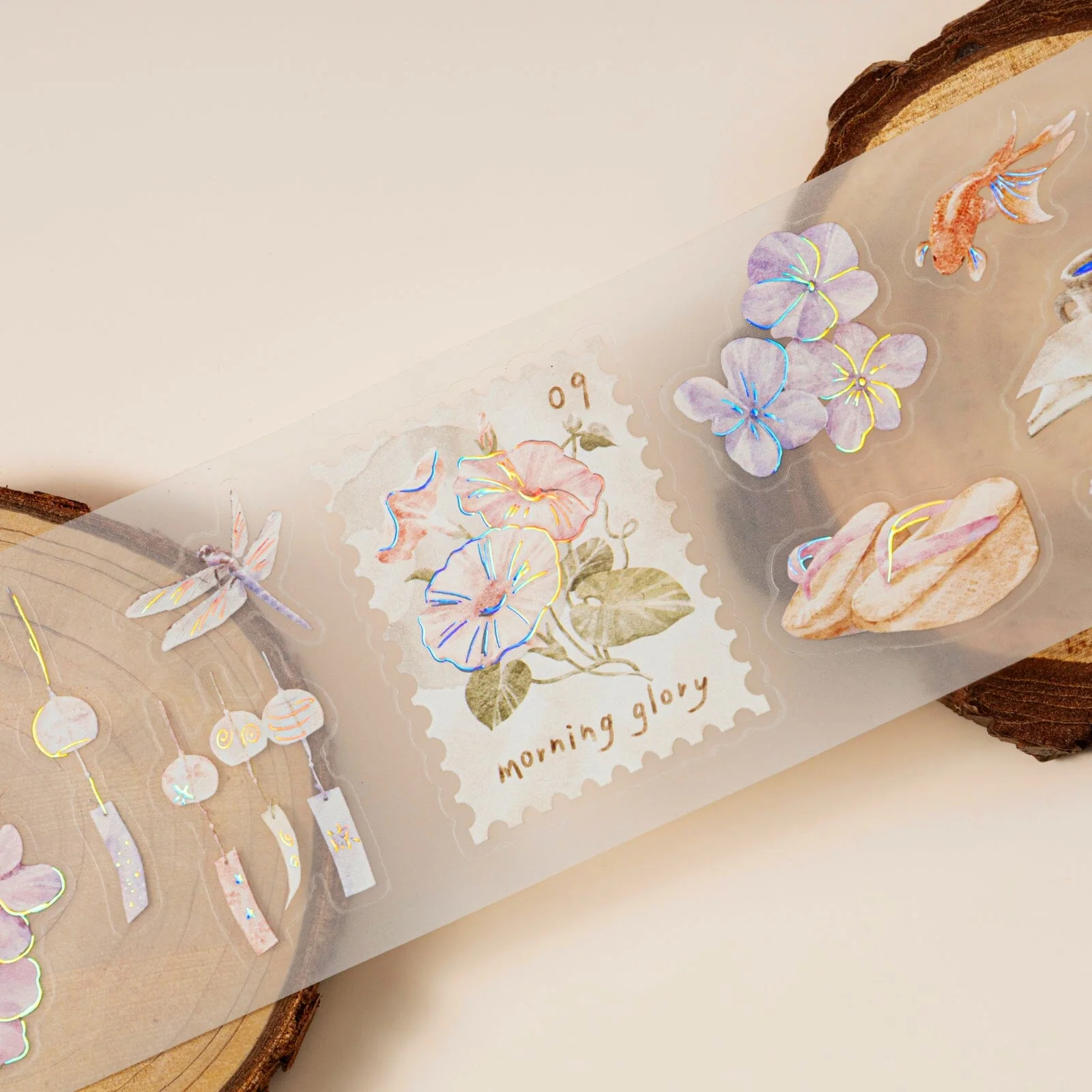 Hinoki - ‘Into the Summer’ PET Decorative Tape Set - Image 12