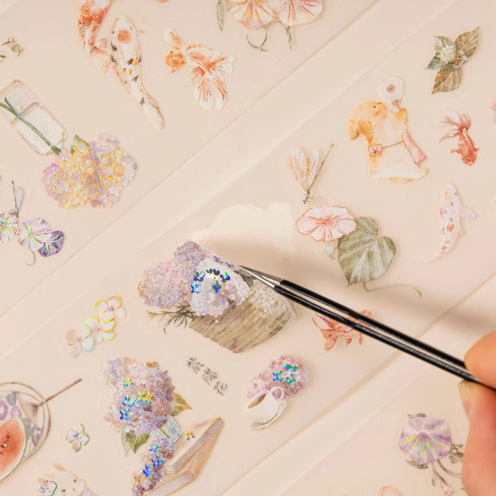 Hinoki - ‘Into the Summer’ PET Decorative Tape Set - Image 3