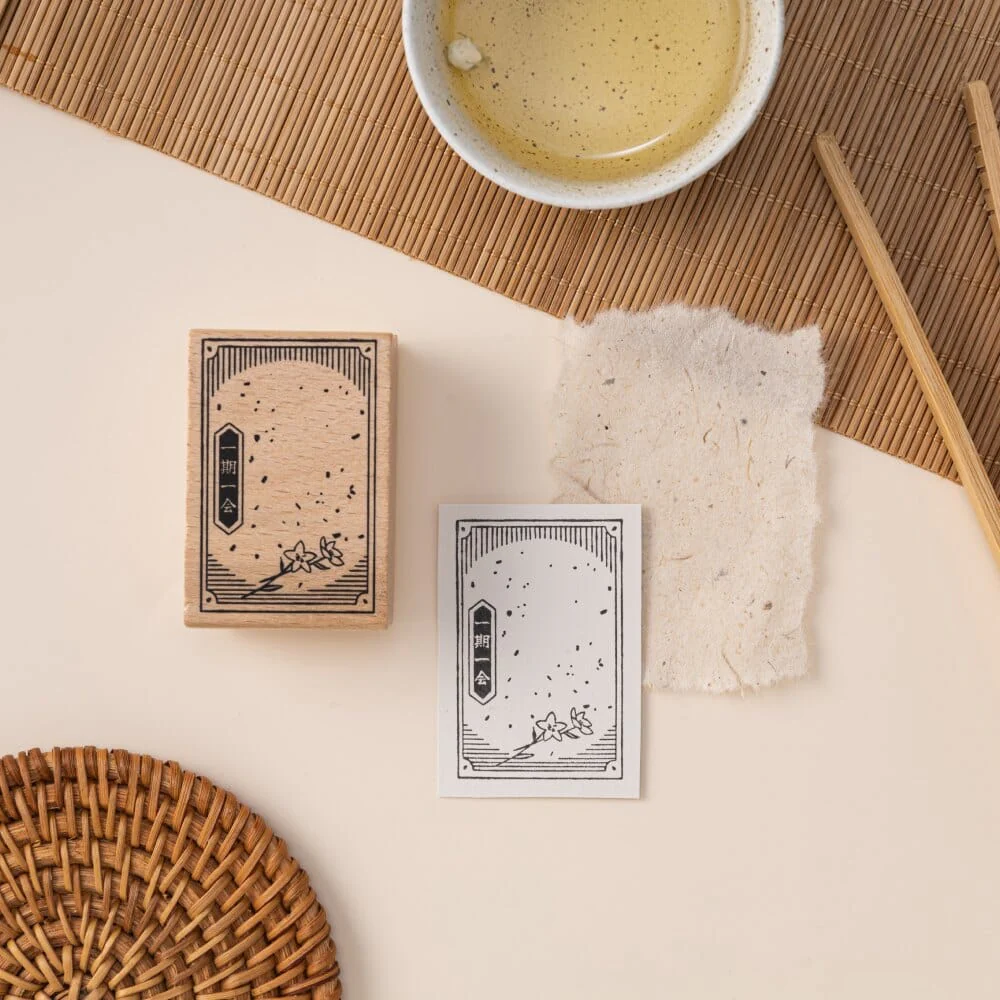 Hinoki - ‘Into the Tea Room' Wooden Stamps - Image 11