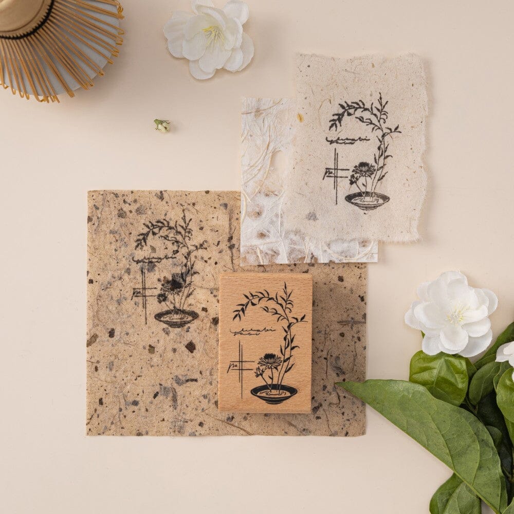 Hinoki - ‘Into the Tea Room' Wooden Stamps - Image 9