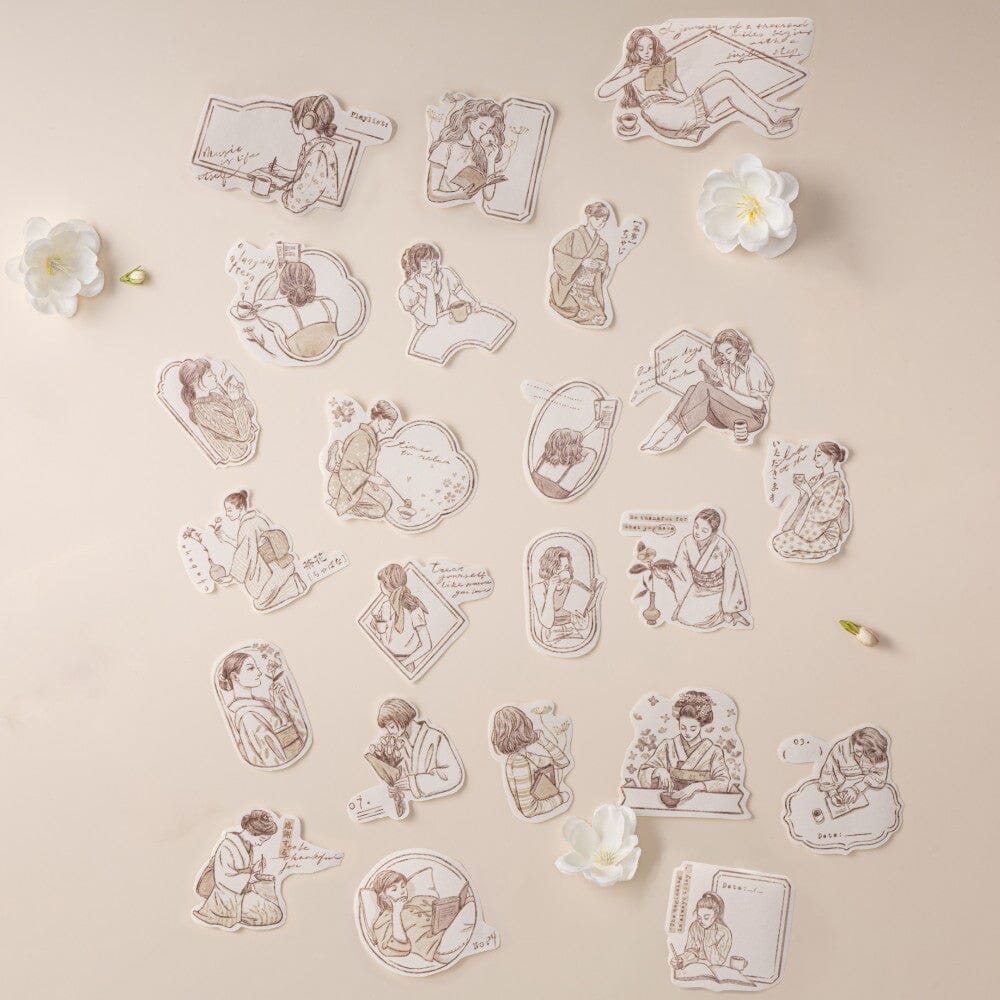 Hinoki - ‘Into the Tea Room’ PET + Washi Tape Set - Image 12