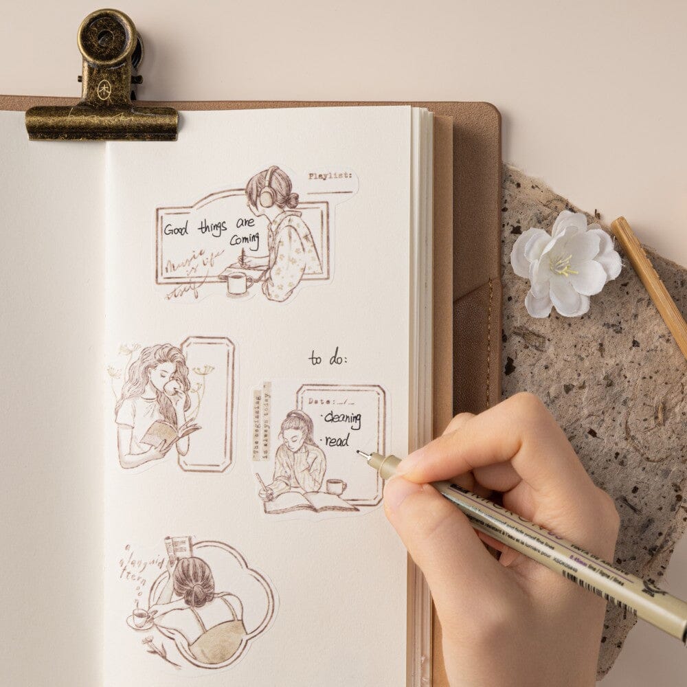 Hinoki - ‘Into the Tea Room’ PET + Washi Tape Set - Image 14