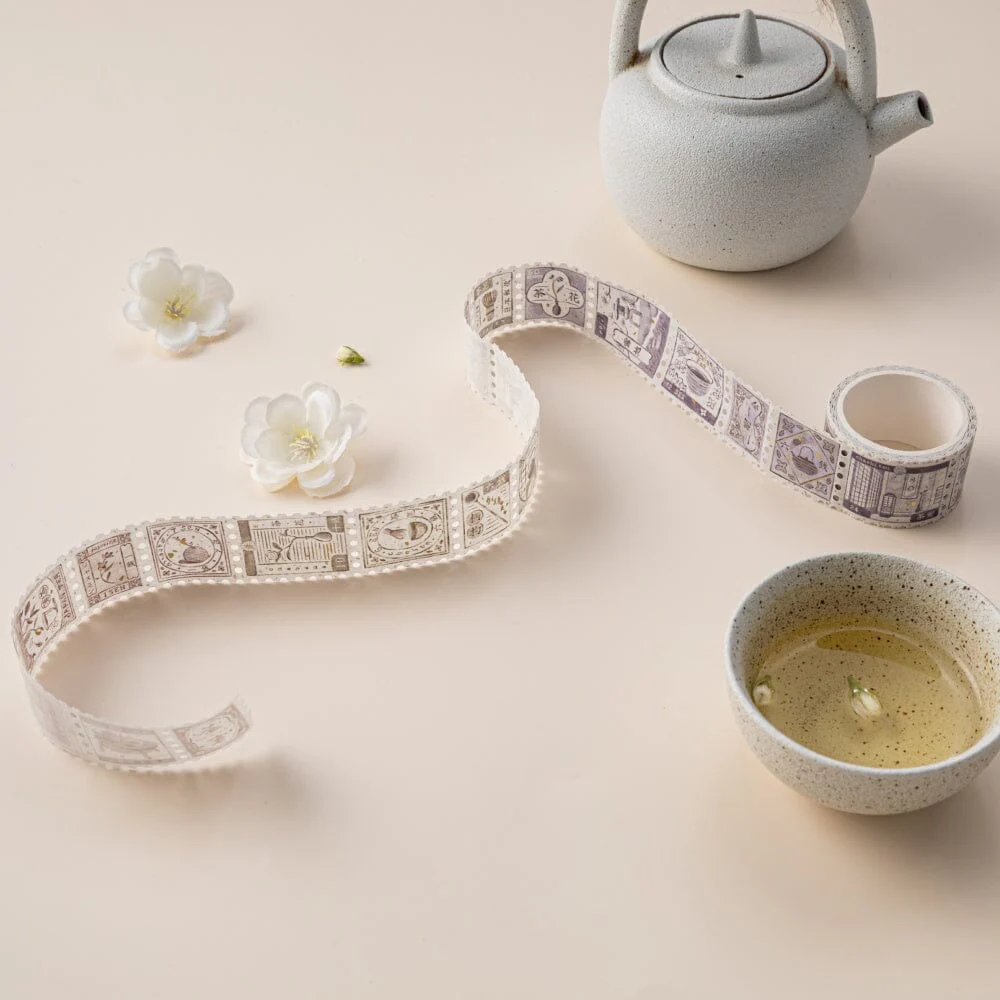 Hinoki - ‘Into the Tea Room’ PET + Washi Tape Set - Image 15