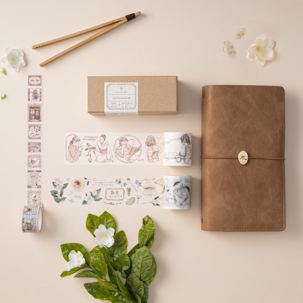 Hinoki - ‘Into the Tea Room’ PET + Washi Tape Set - Image 18