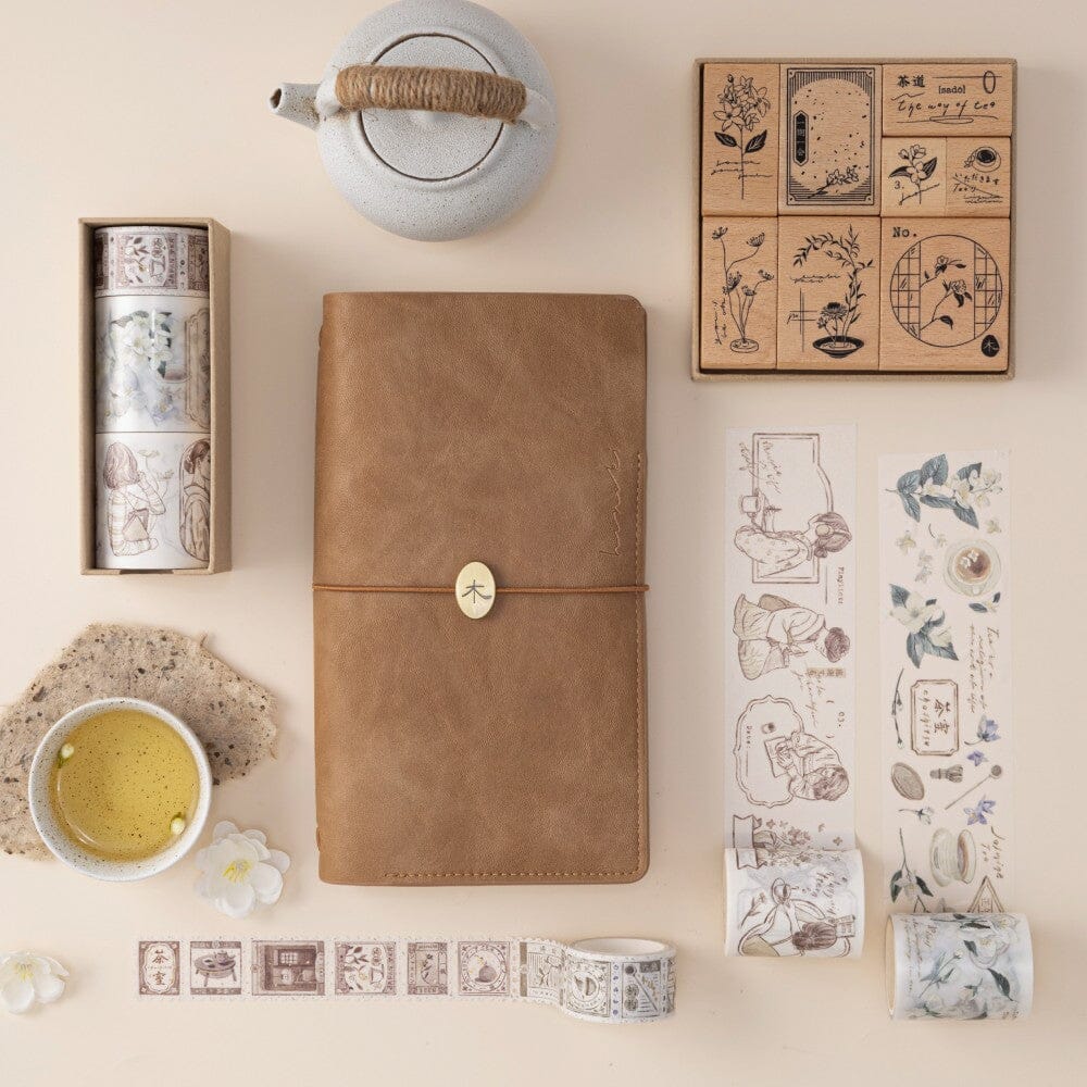 Hinoki - ‘Into the Tea Room’ PET + Washi Tape Set - Image 21