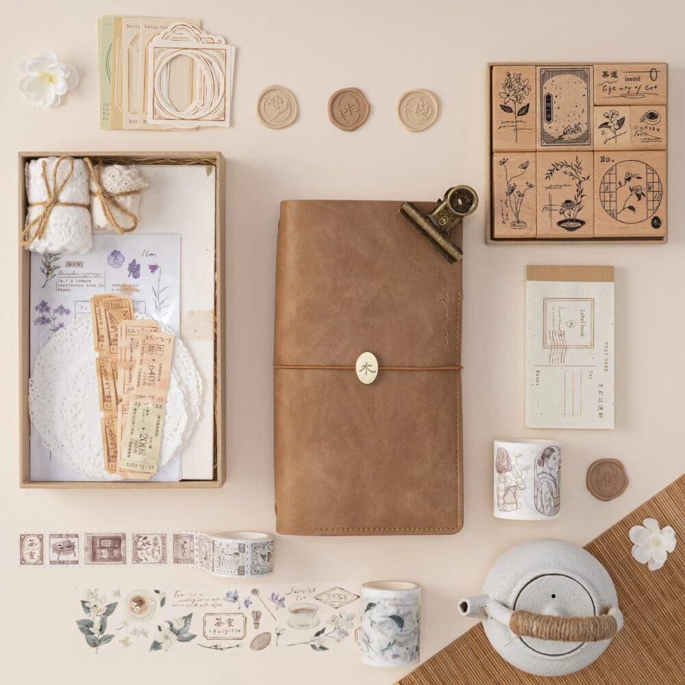 Hinoki - ‘Into the Tea Room’ PET + Washi Tape Set - Image 22
