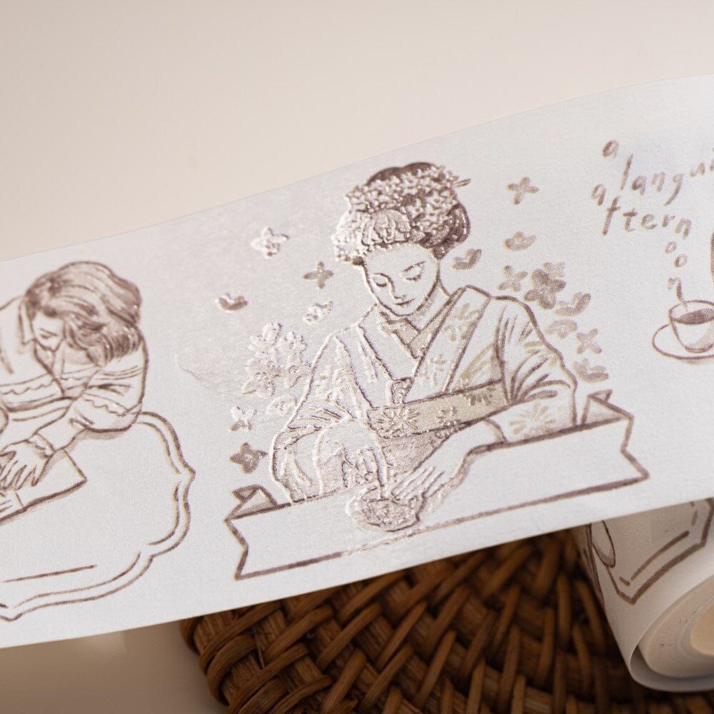 Hinoki - ‘Into the Tea Room’ PET + Washi Tape Set - Image 4