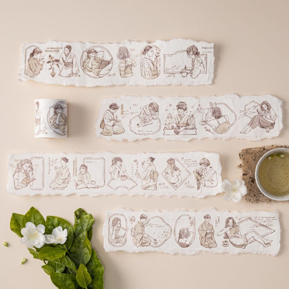 Hinoki - ‘Into the Tea Room’ PET + Washi Tape Set - Image 5