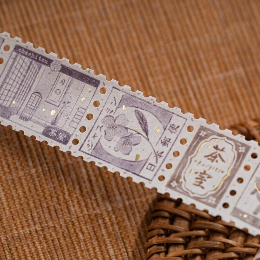 Hinoki - ‘Into the Tea Room’ PET + Washi Tape Set - Image 6