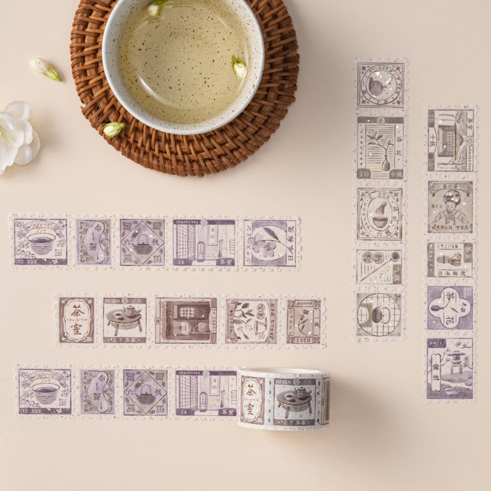 Hinoki - ‘Into the Tea Room’ PET + Washi Tape Set - Image 8