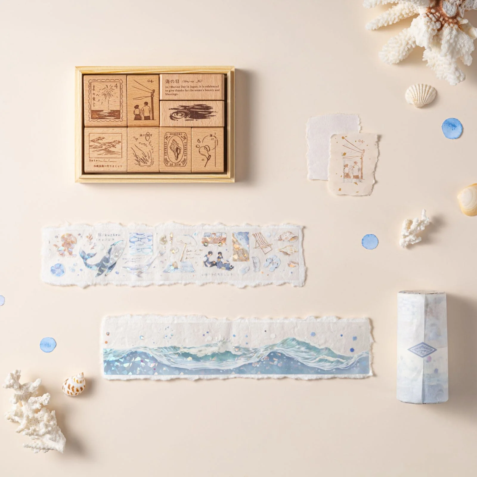 Hinoki - ‘Into the Wave’ Decorative PET Tape Set - Image 14