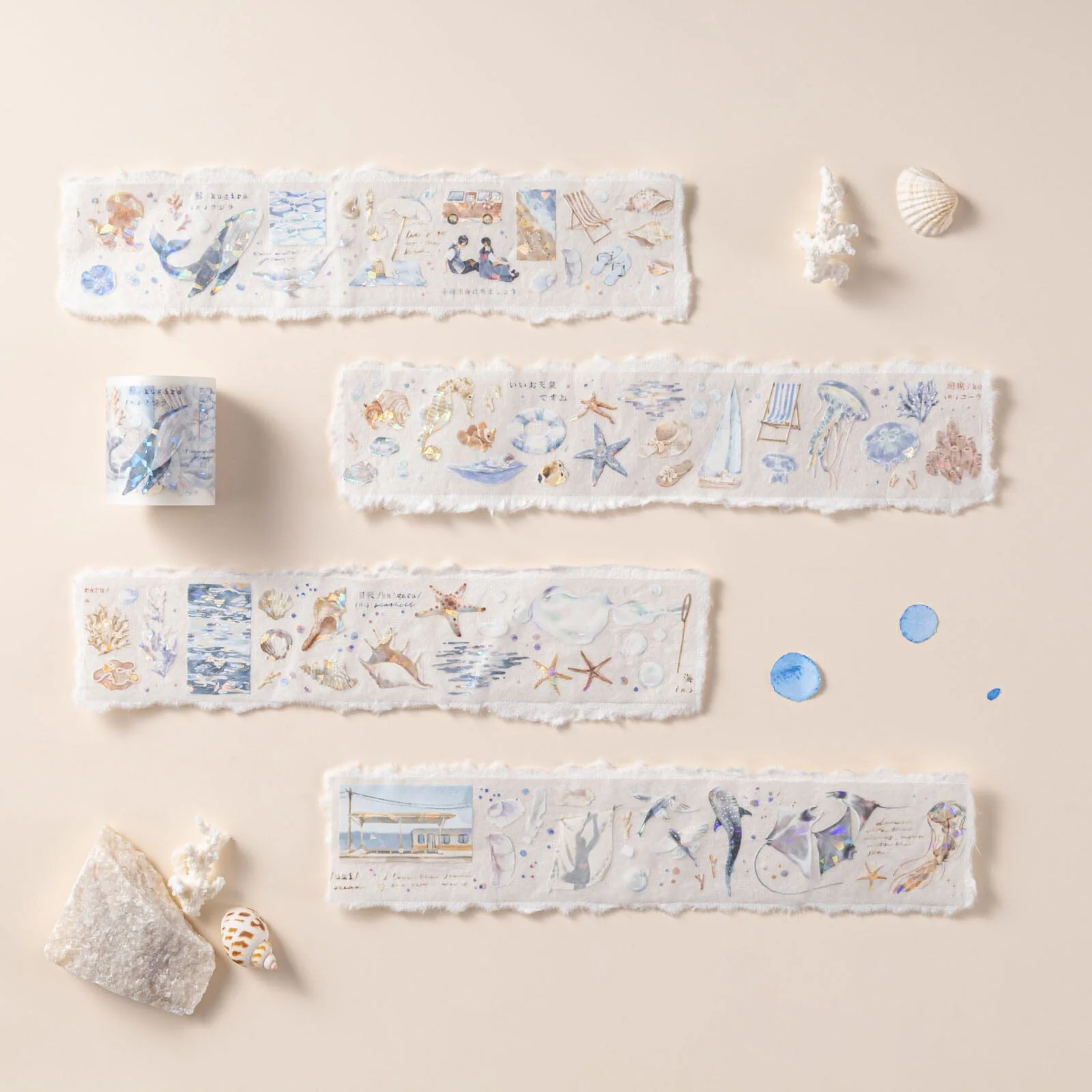 Hinoki - ‘Into the Wave’ Decorative PET Tape Set - Image 5