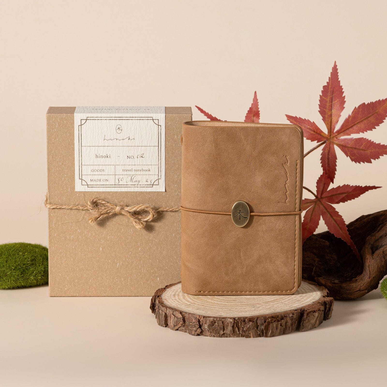Hinoki - No.02 Passport Size Travel Notebook - Image 12